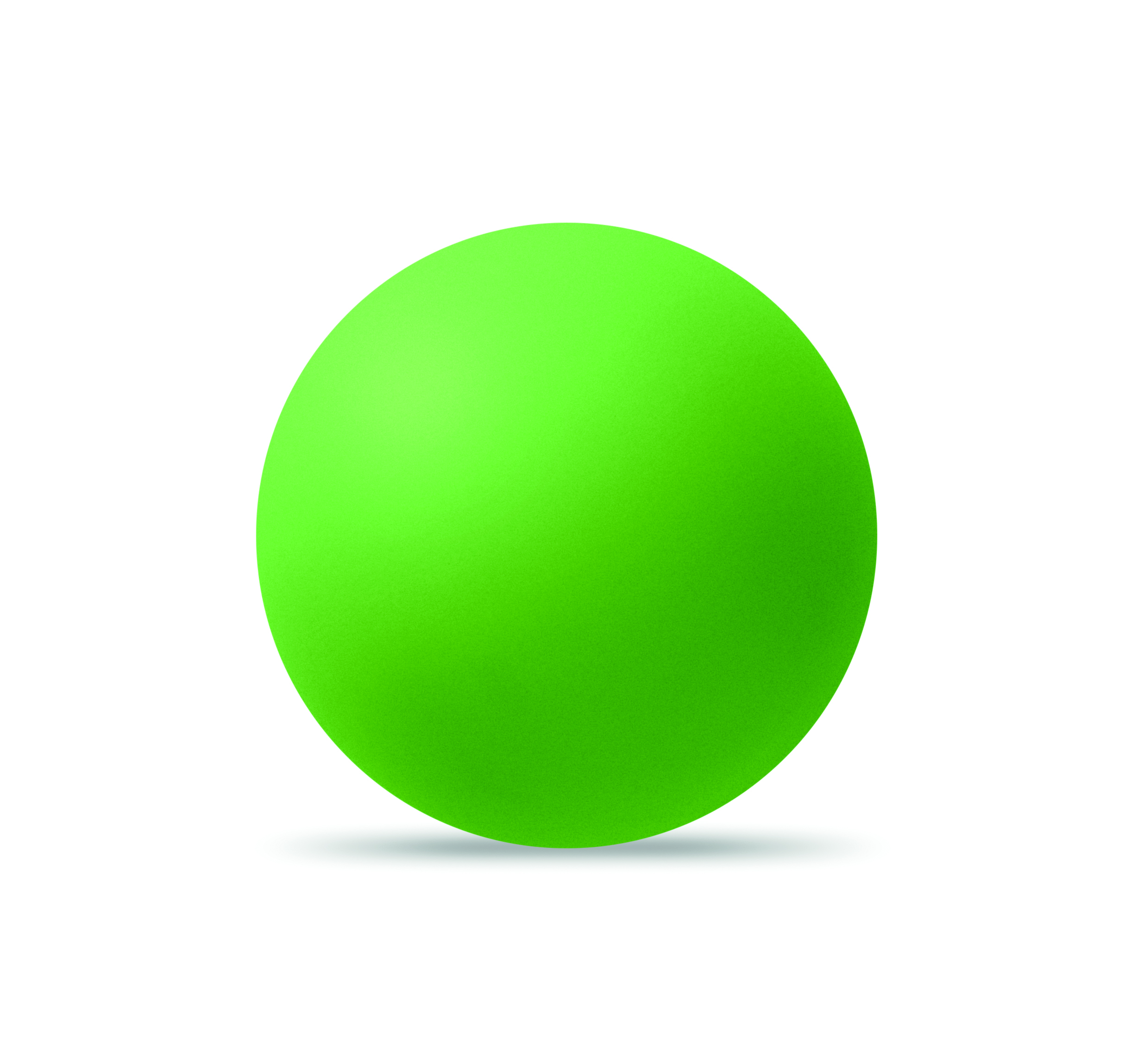 Balle rebondissante promotionnelle en caoutchouc Funball Vert 